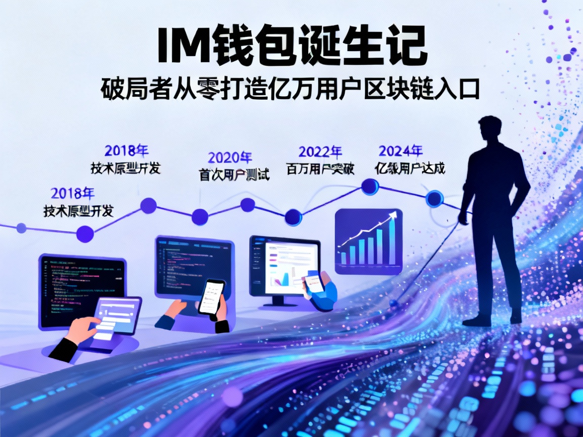 IM钱包诞生记，一个破局者如何从零打造亿万用户的区块链入口