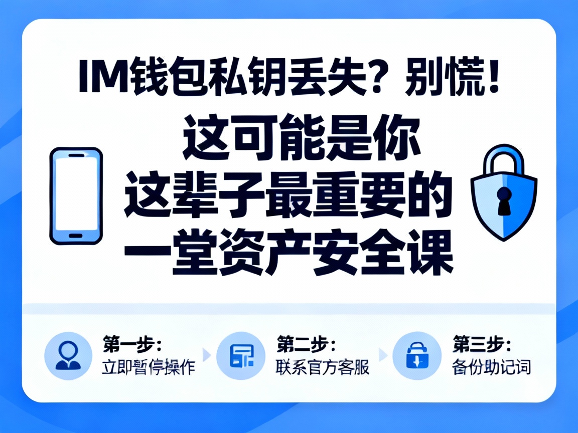IM钱包私钥丢失？别慌！这可能是你这辈子最重要的一堂资产安全课