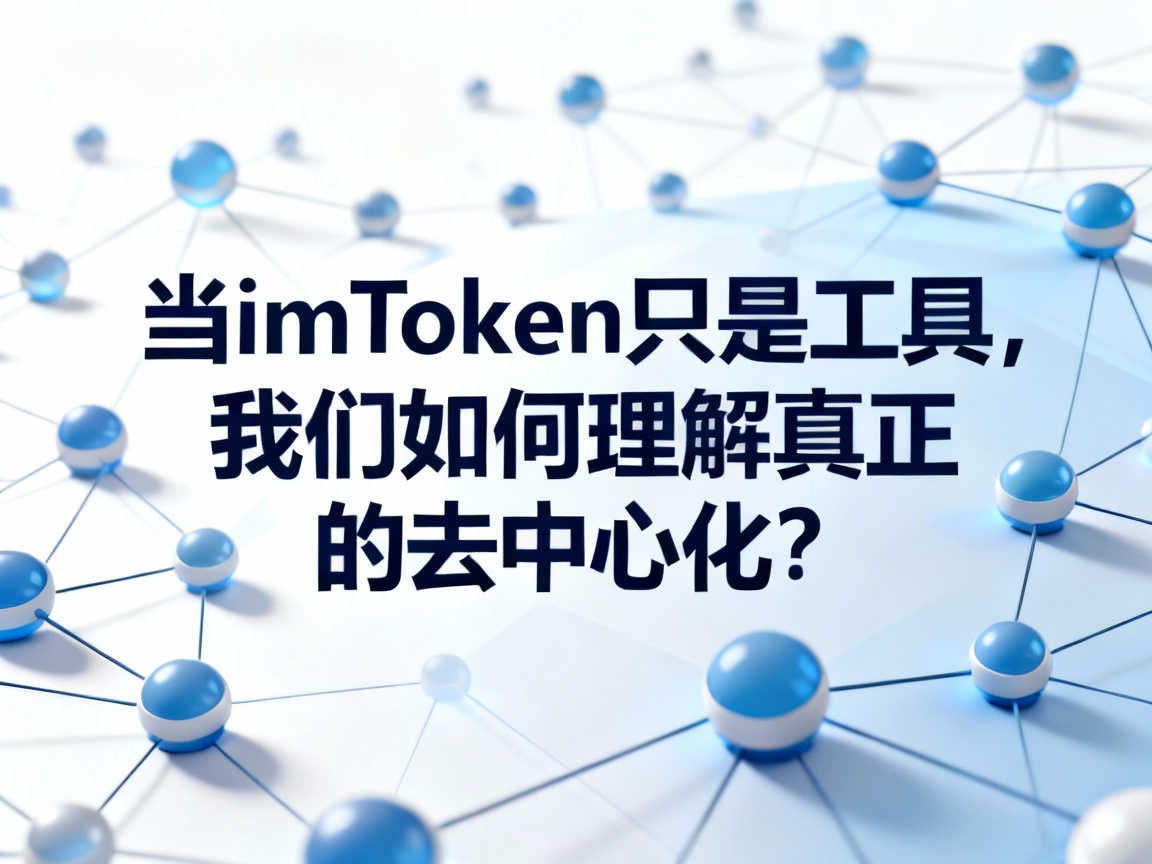 当imToken只是工具，我们如何理解真正的去中心化？