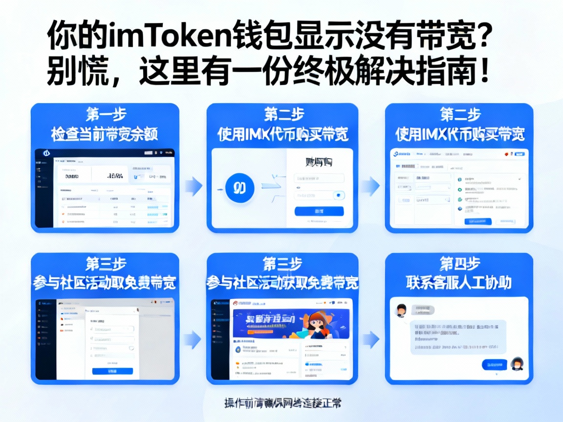 你的imToken钱包显示没有带宽？别慌，这里有一份终极解决指南！