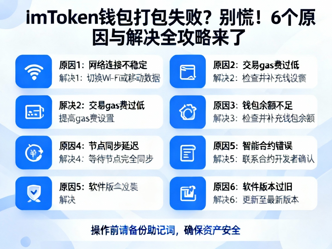 imToken钱包打包失败？别慌！6个原因与解决全攻略来了