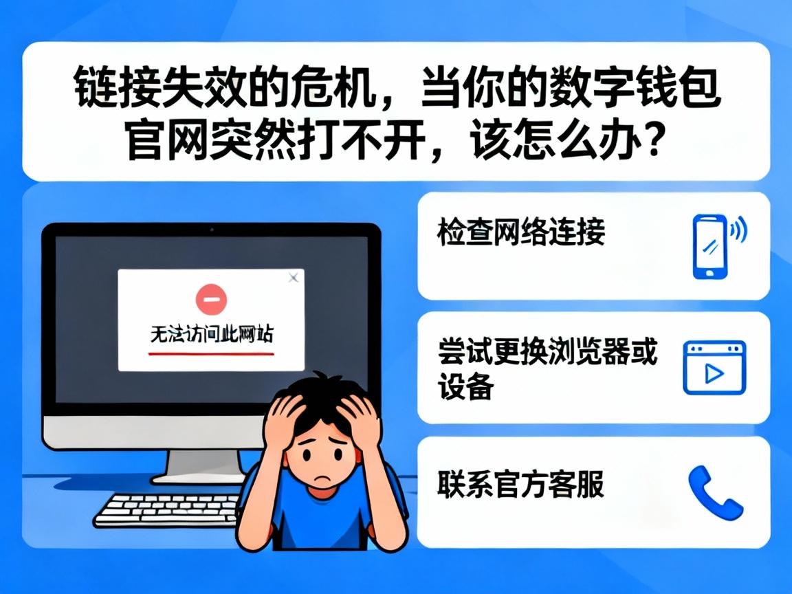 链接失效的危机，当你的数字钱包官网突然打不开，该怎么办？