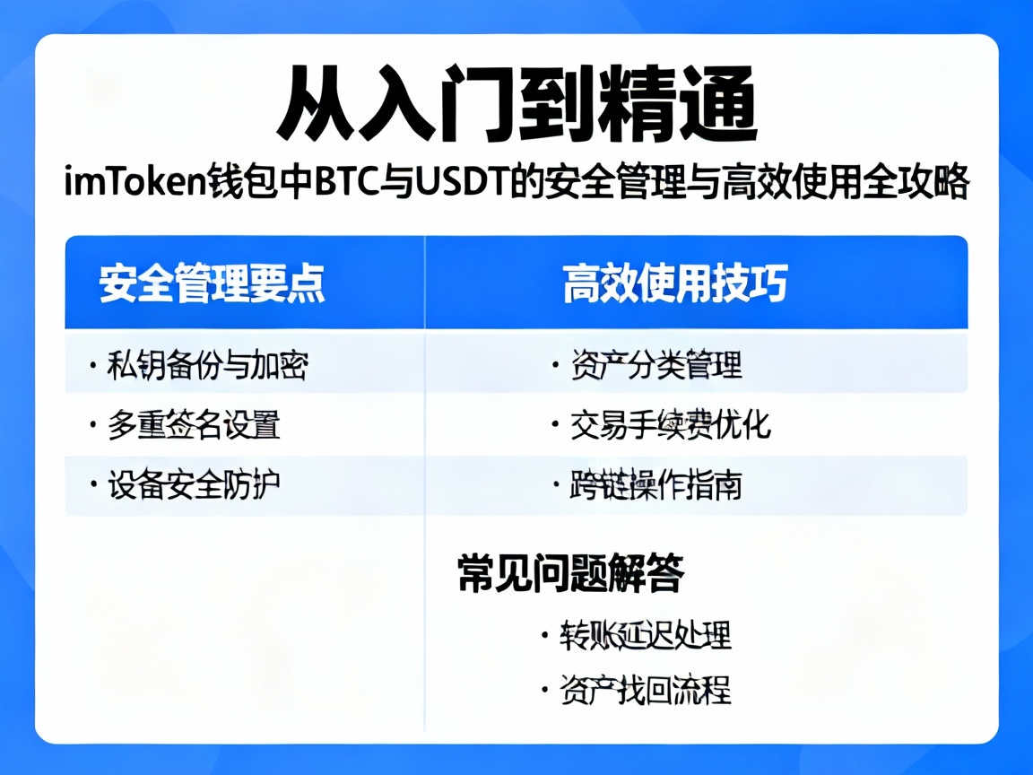 从入门到精通，imToken钱包中BTC与USDT的安全管理与高效使用全攻略