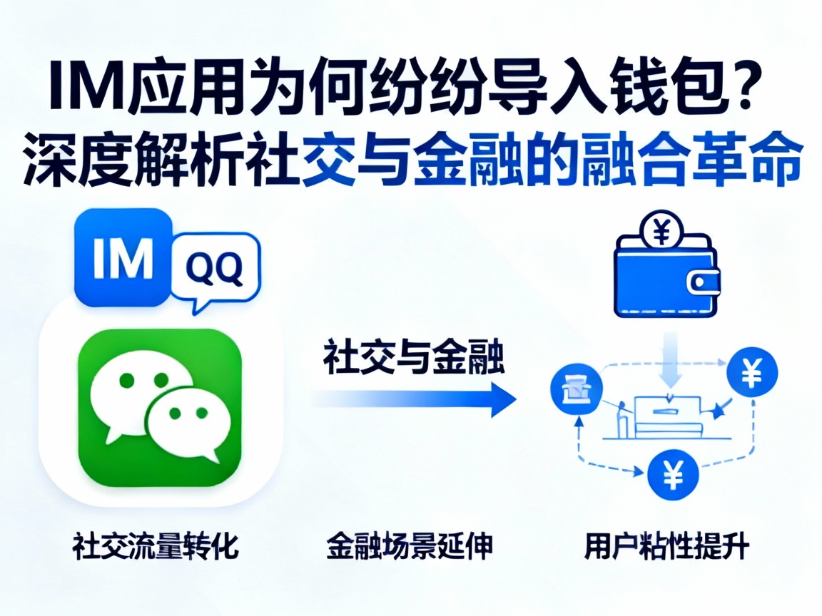 IM应用为何纷纷导入钱包？深度解析社交与金融的融合革命