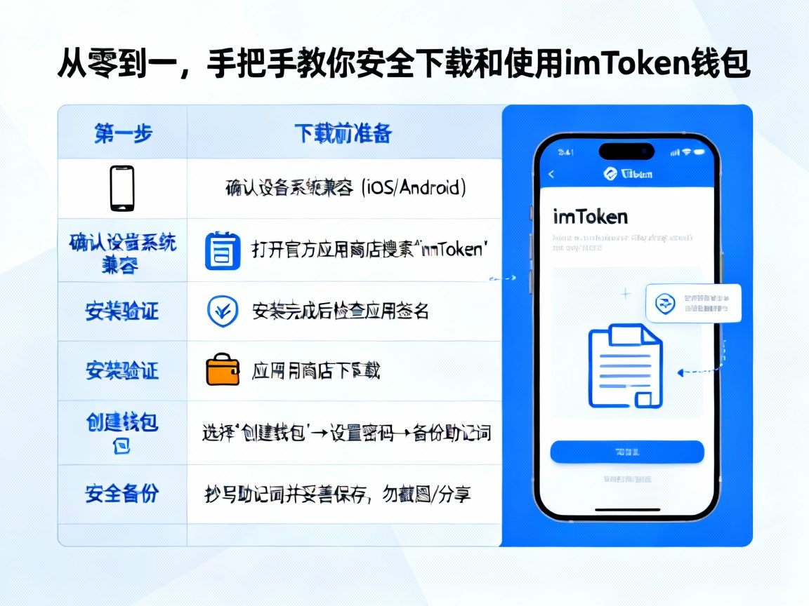 从零到一，手把手教你安全下载和使用imToken钱包