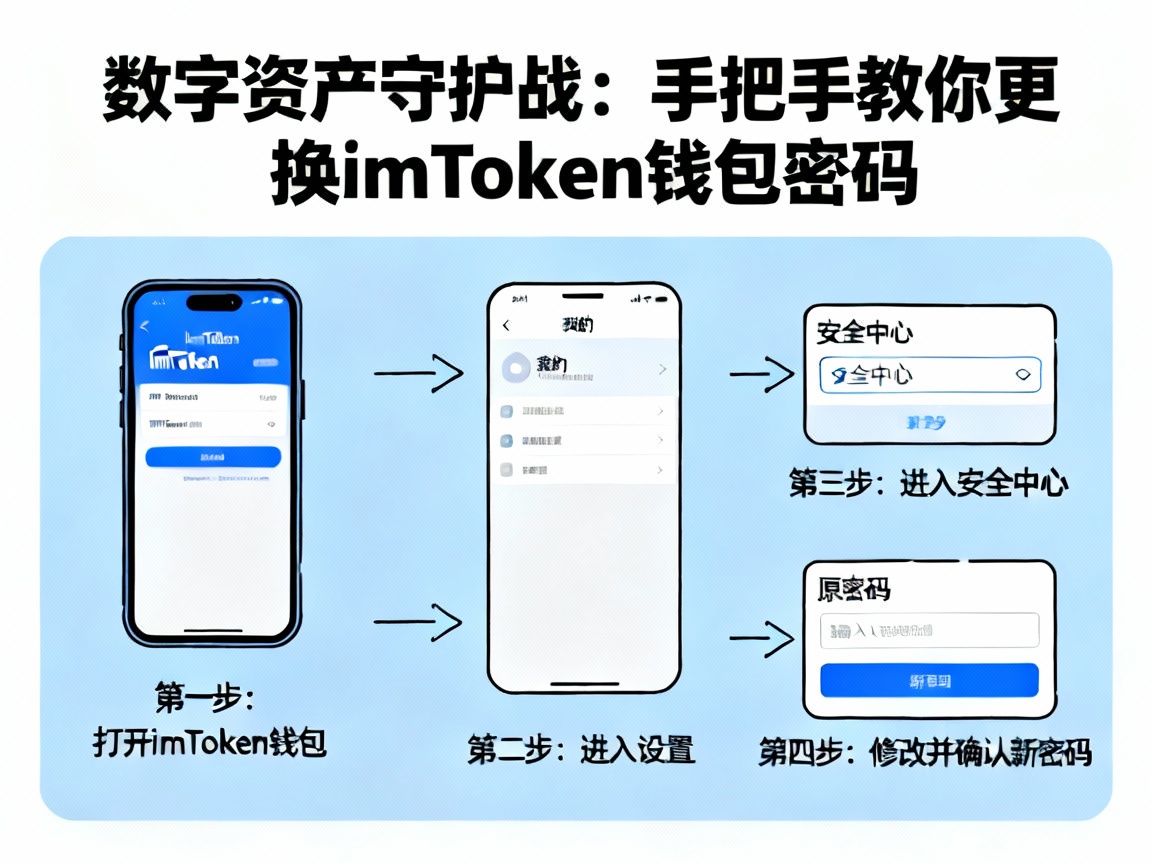 数字资产守护战，手把手教你更换imToken钱包密码