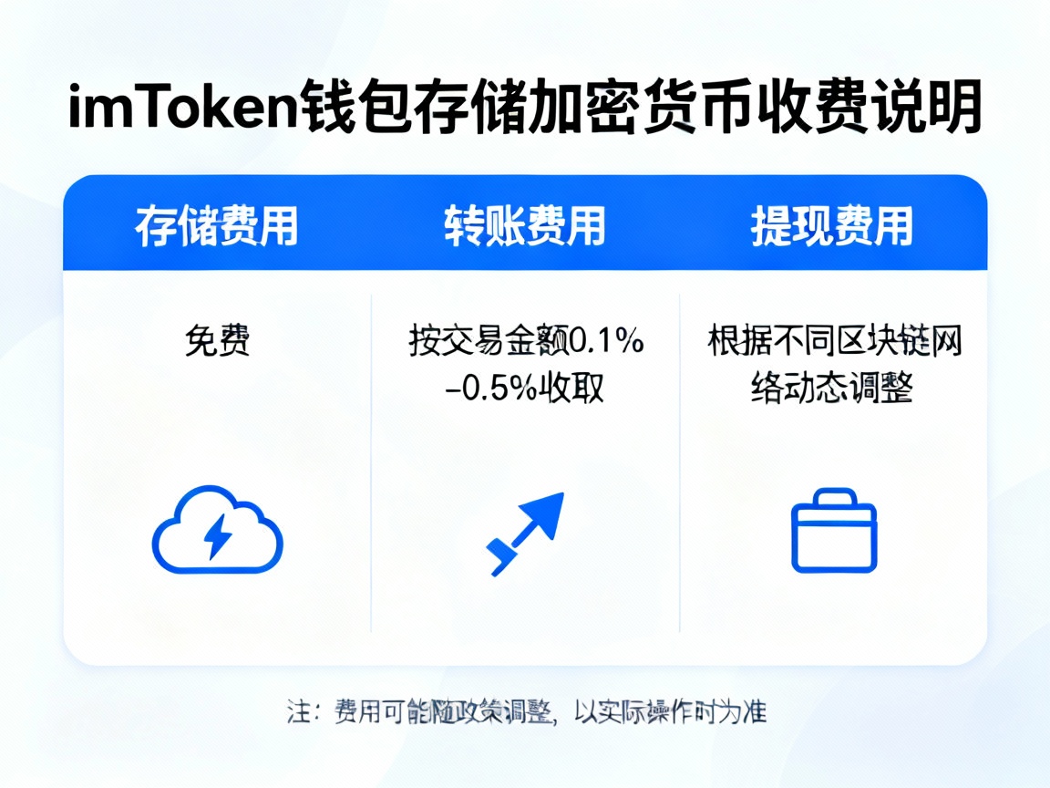 imToken钱包存储加密货币收费吗？一篇文章说清楚所有费用