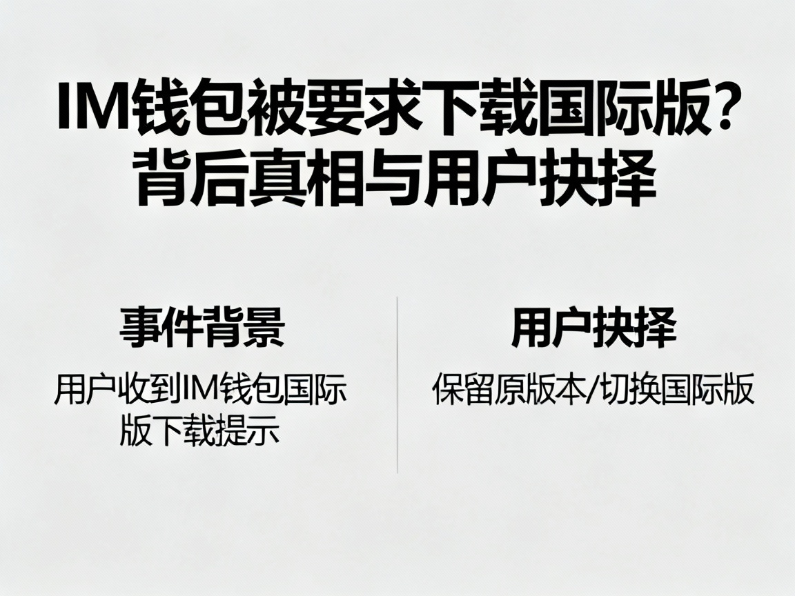 IM钱包被要求下载国际版？背后真相与用户抉择