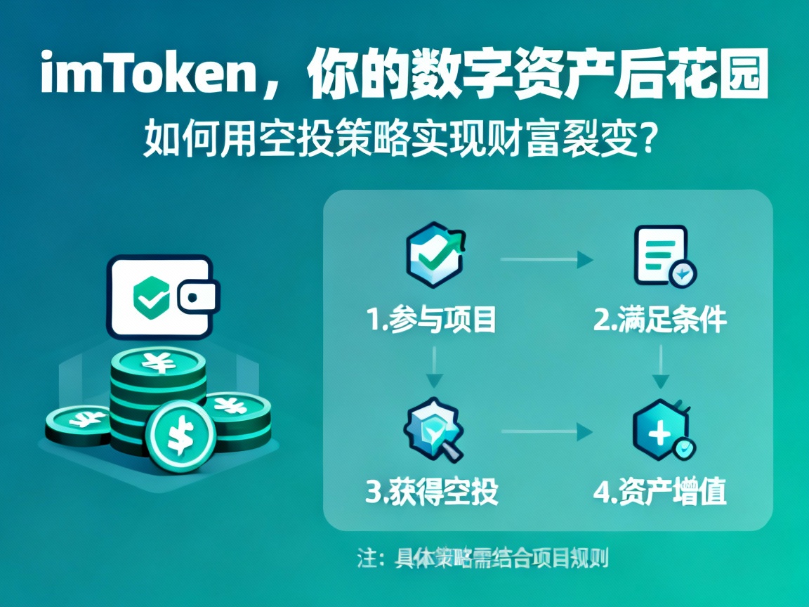 imToken，你的数字资产后花园，如何用空投策略实现财富裂变？