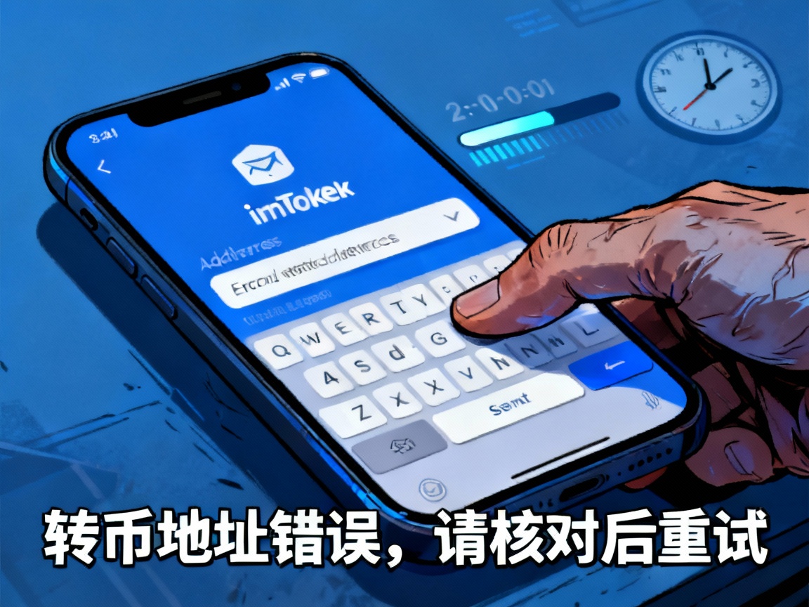 当你的手指颤抖着按下发送键，imToken转币地址填错，一场与时间的赛跑开始了