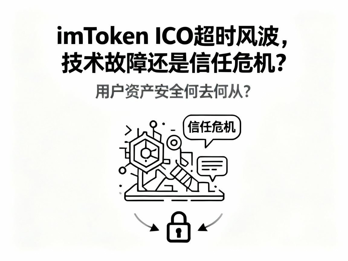 imToken ICO超时风波，技术故障还是信任危机？用户资产安全何去何从？