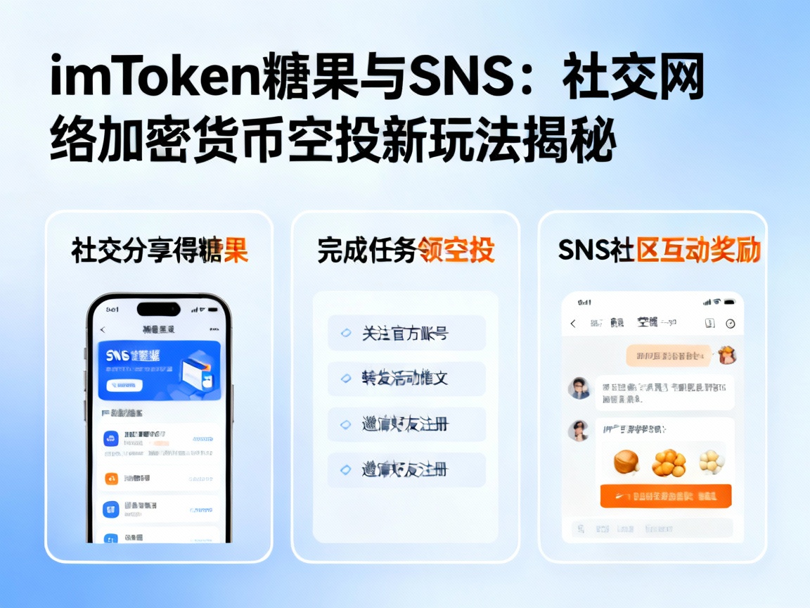 imToken糖果与SNS，揭秘社交网络中的加密货币空投新玩法