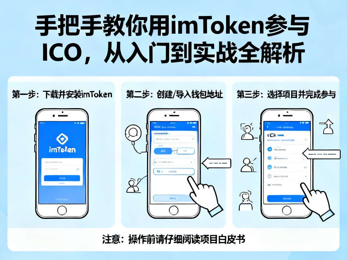 手把手教你用 imToken 参与 ICO，从入门到实战全解析