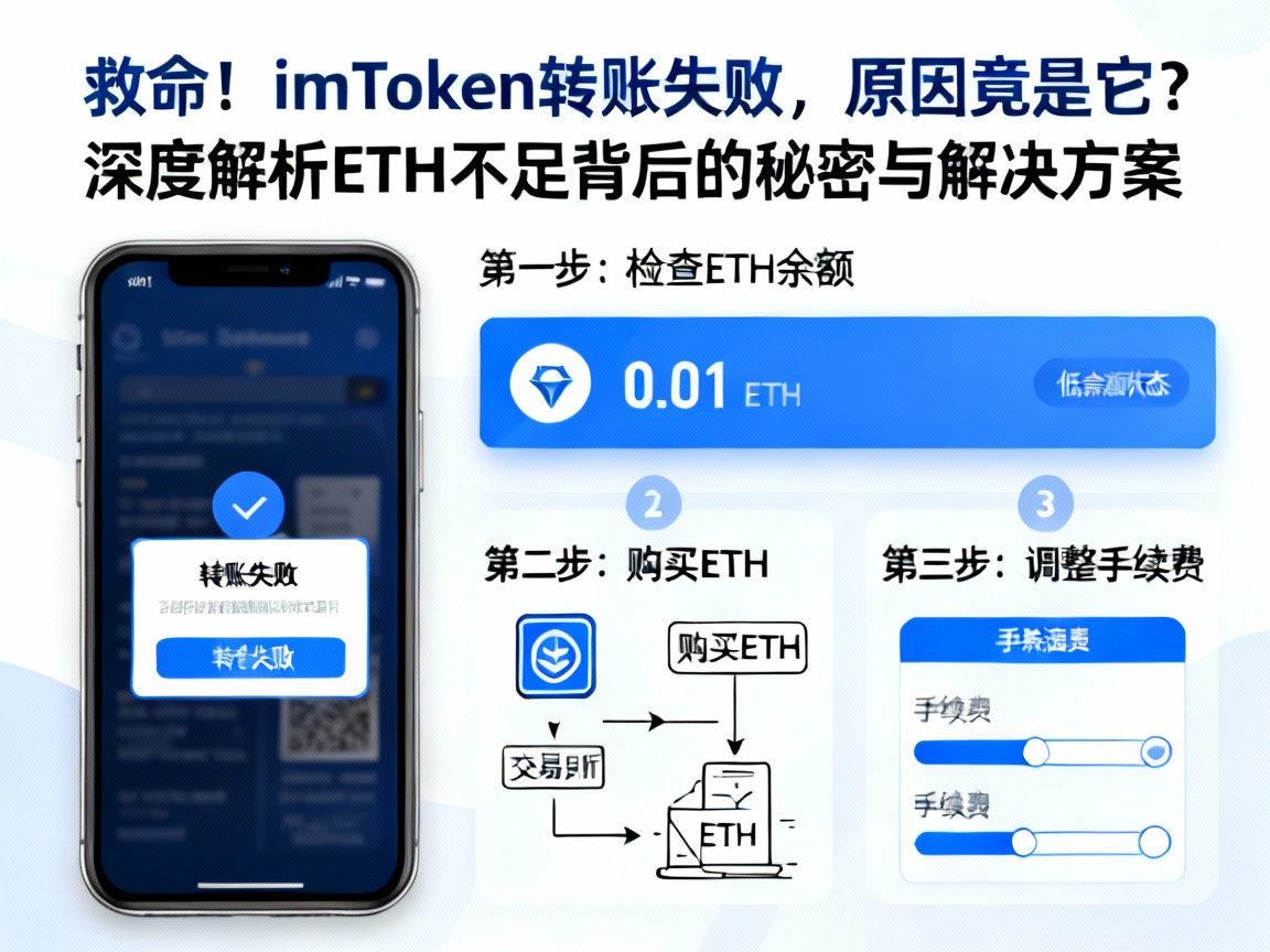 救命！imToken转账失败，原因竟是它？深度解析ETH不足背后的秘密与解决方案
