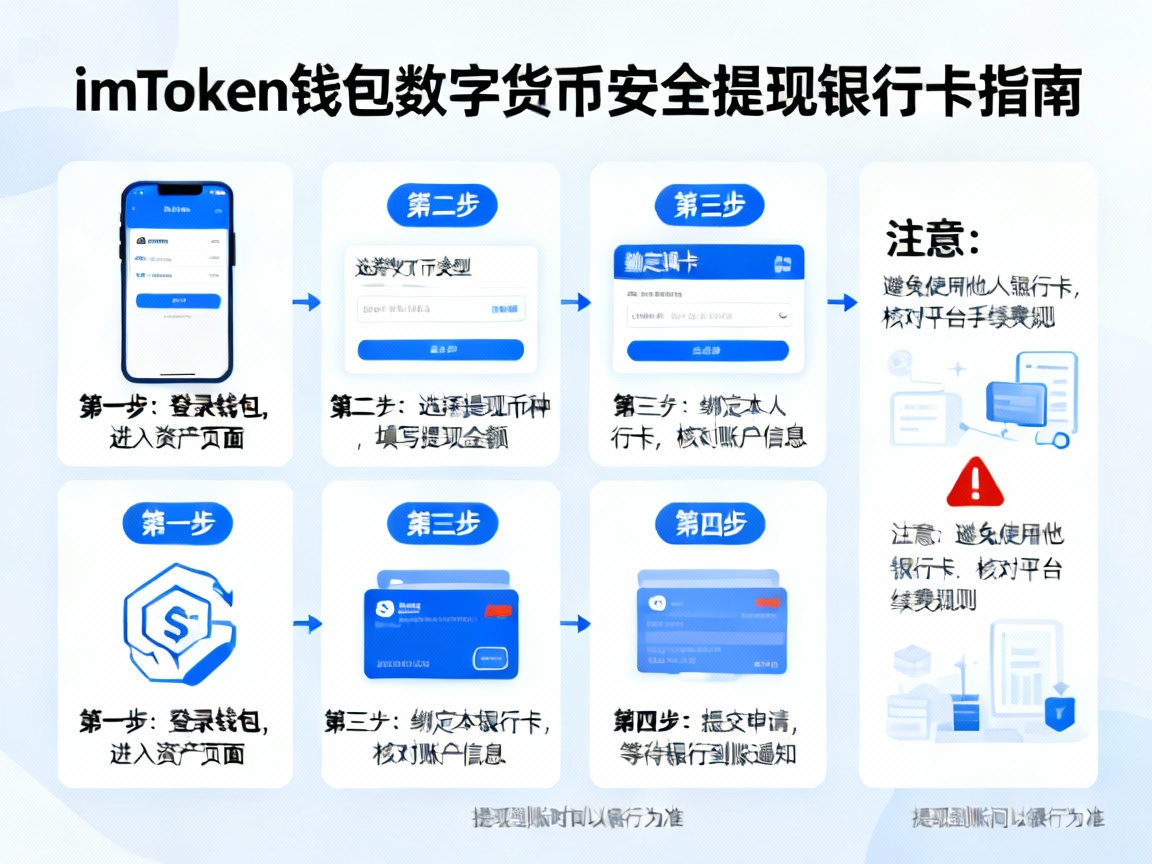 imToken钱包中的数字货币如何安全提现到银行卡？一步步详细指南，避免踩坑！