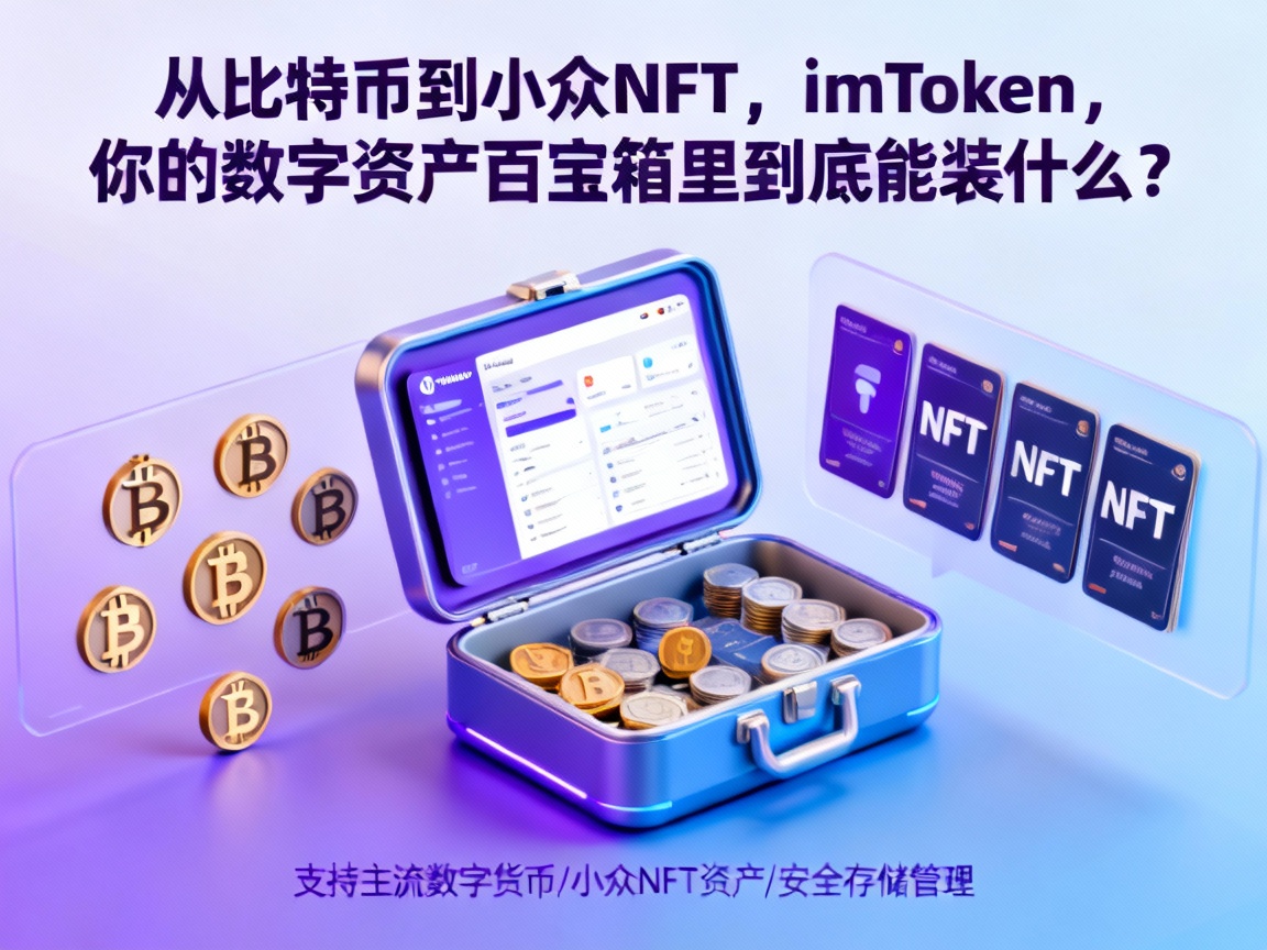 从比特币到小众NFT，imToken，你的数字资产百宝箱里到底能装什么？