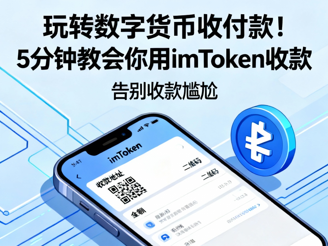 玩转数字货币收付款！5分钟教会你用imToken收款，告别尴尬