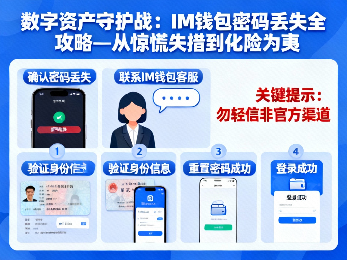 数字资产守护战，IM钱包密码丢失全攻略—从惊慌失措到化险为夷