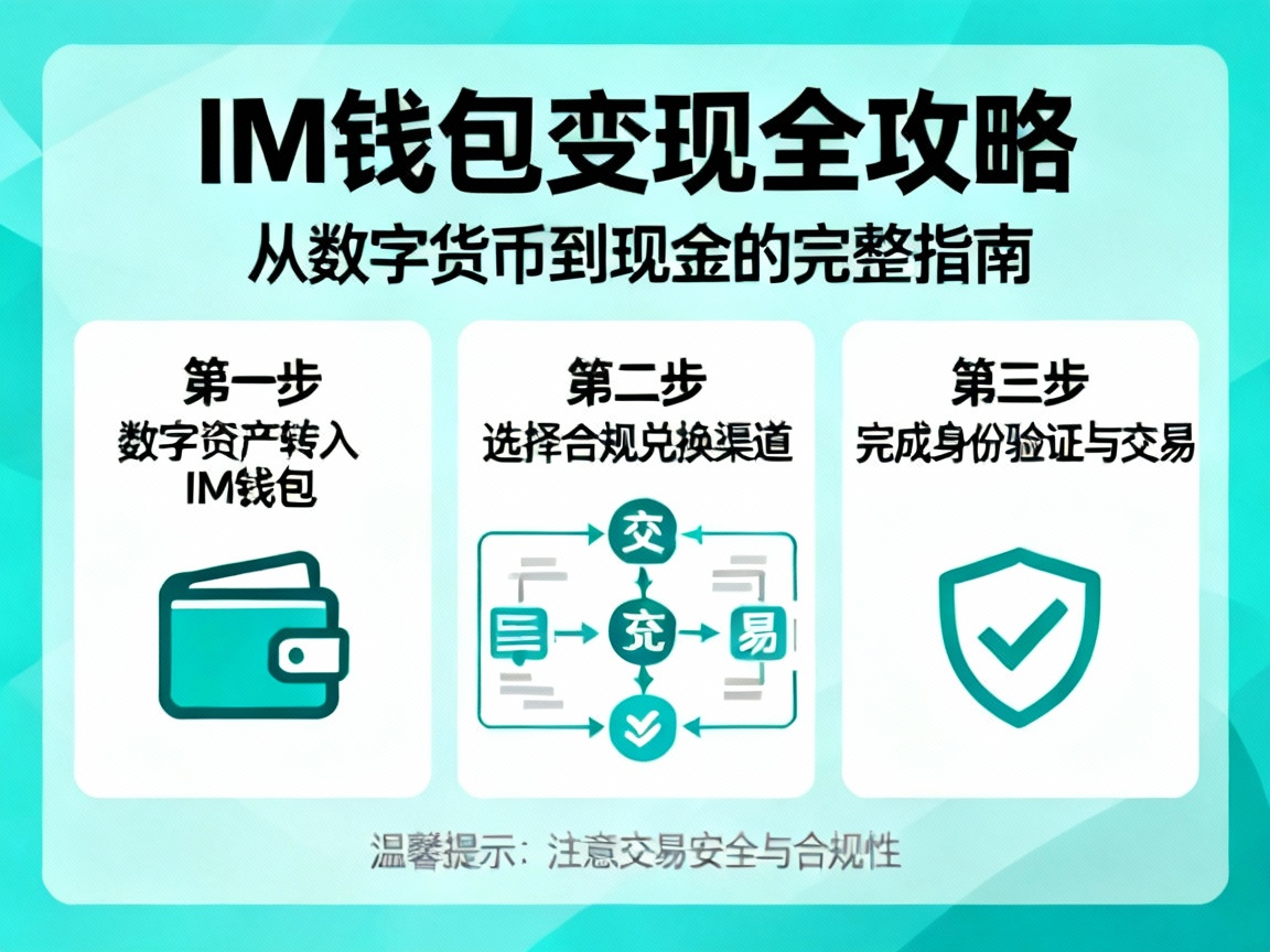 IM钱包变现全攻略，从数字货币到现金的完整指南