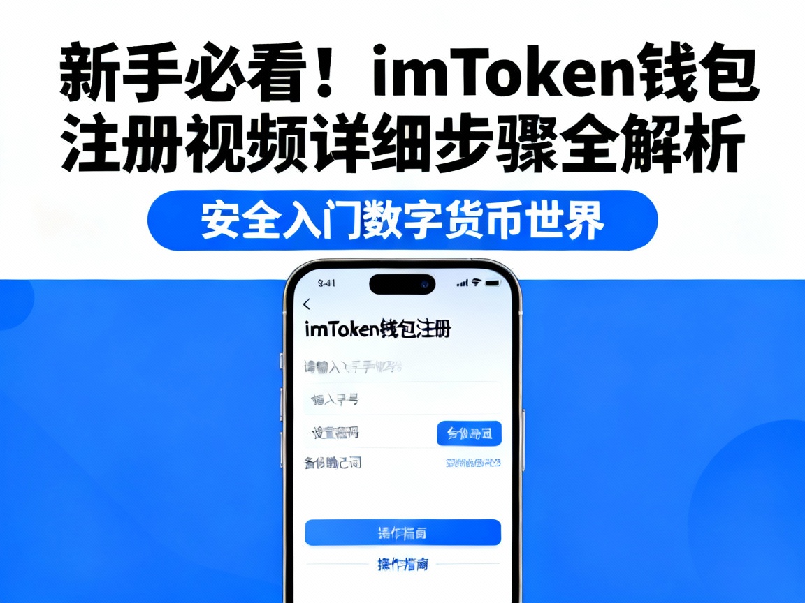 新手必看！imToken钱包注册视频详细步骤全解析，安全入门数字货币世界