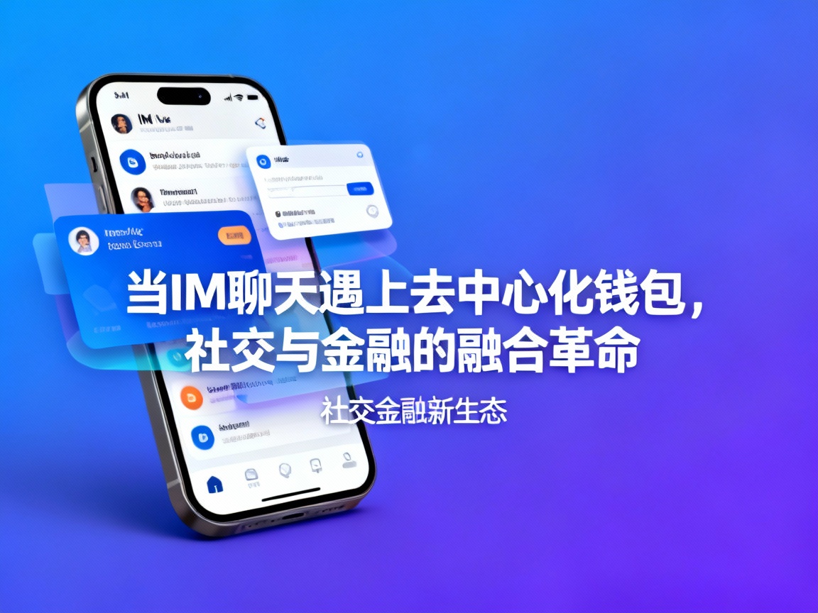 当IM聊天遇上去中心化钱包，社交与金融的融合革命