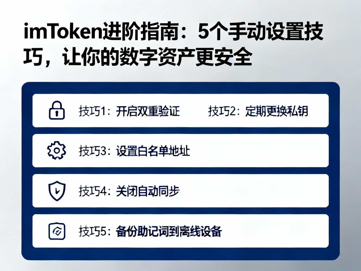 imToken进阶指南，5个手动设置技巧，让你的数字资产更安全