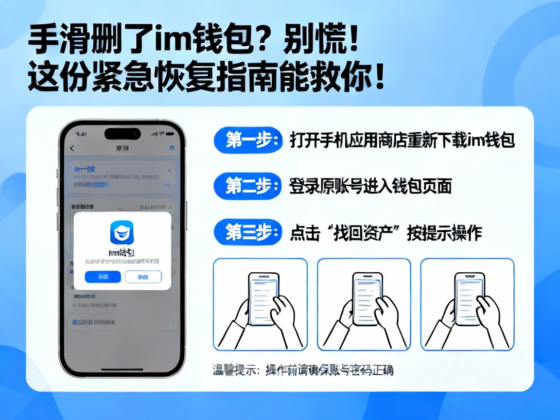 手滑删了im钱包？别慌！这份紧急恢复指南能救你！