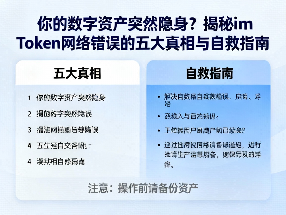 你的数字资产突然隐身？揭秘imToken网络错误的五大真相与自救指南