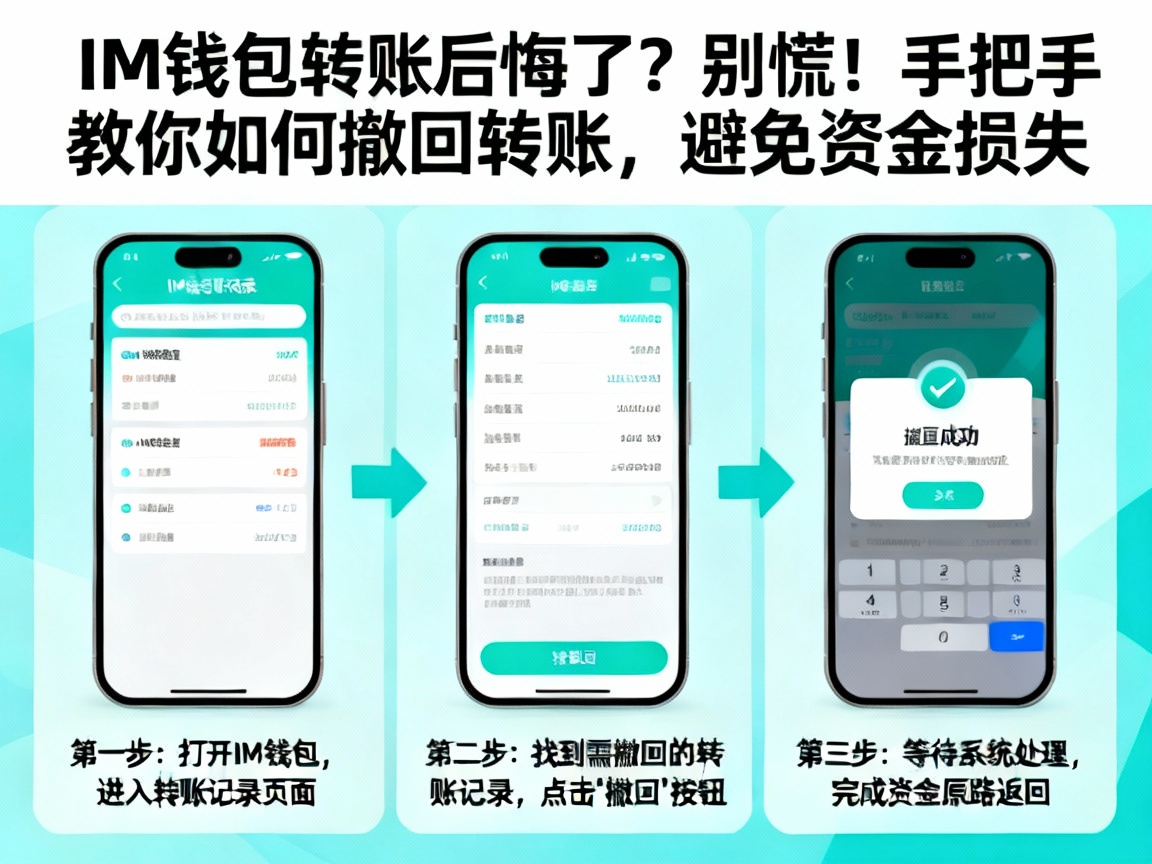 IM钱包转账后悔了？别慌！手把手教你如何撤回转账，避免资金损失