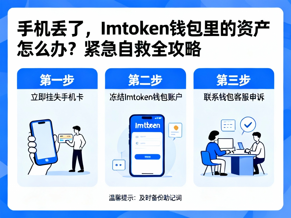 手机丢了，Imtoken钱包里的资产怎么办？紧急自救全攻略