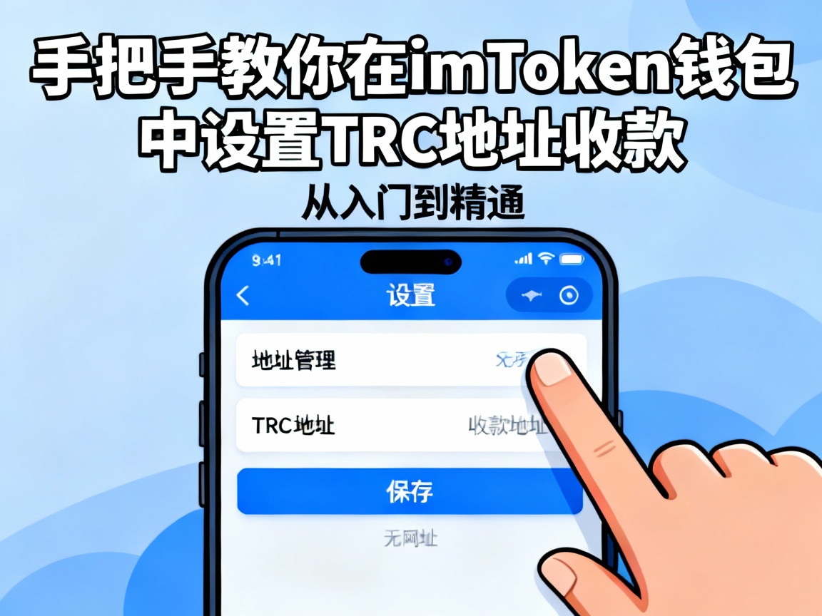 手把手教你在imToken钱包中设置TRC地址收款，从入门到精通