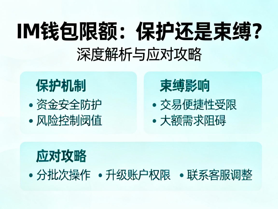 IM钱包限额，是保护还是束缚？深度解析与应对攻略