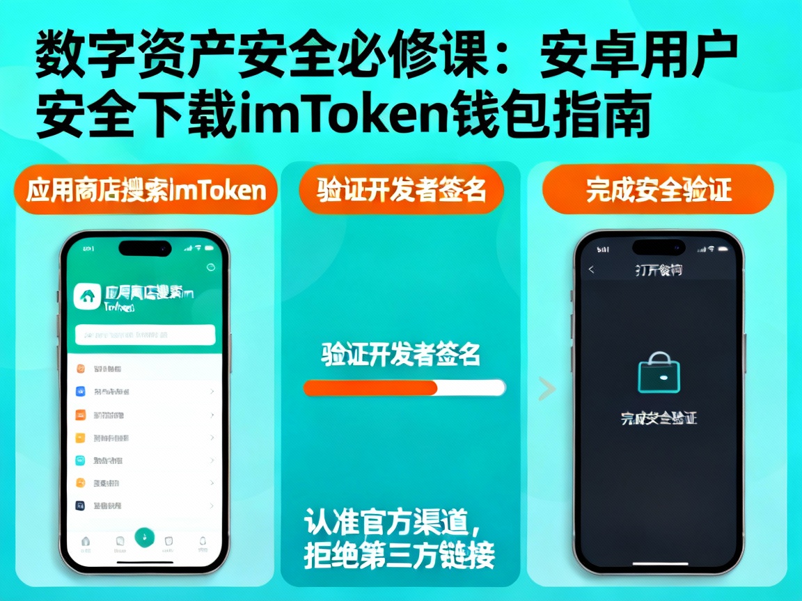数字资产安全必修课，手把手教你安卓用户如何安全下载imToken钱包