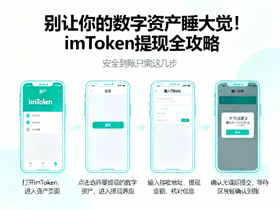 别让你的数字资产睡大觉！imToken 提现全攻略，安全到账只需这几步