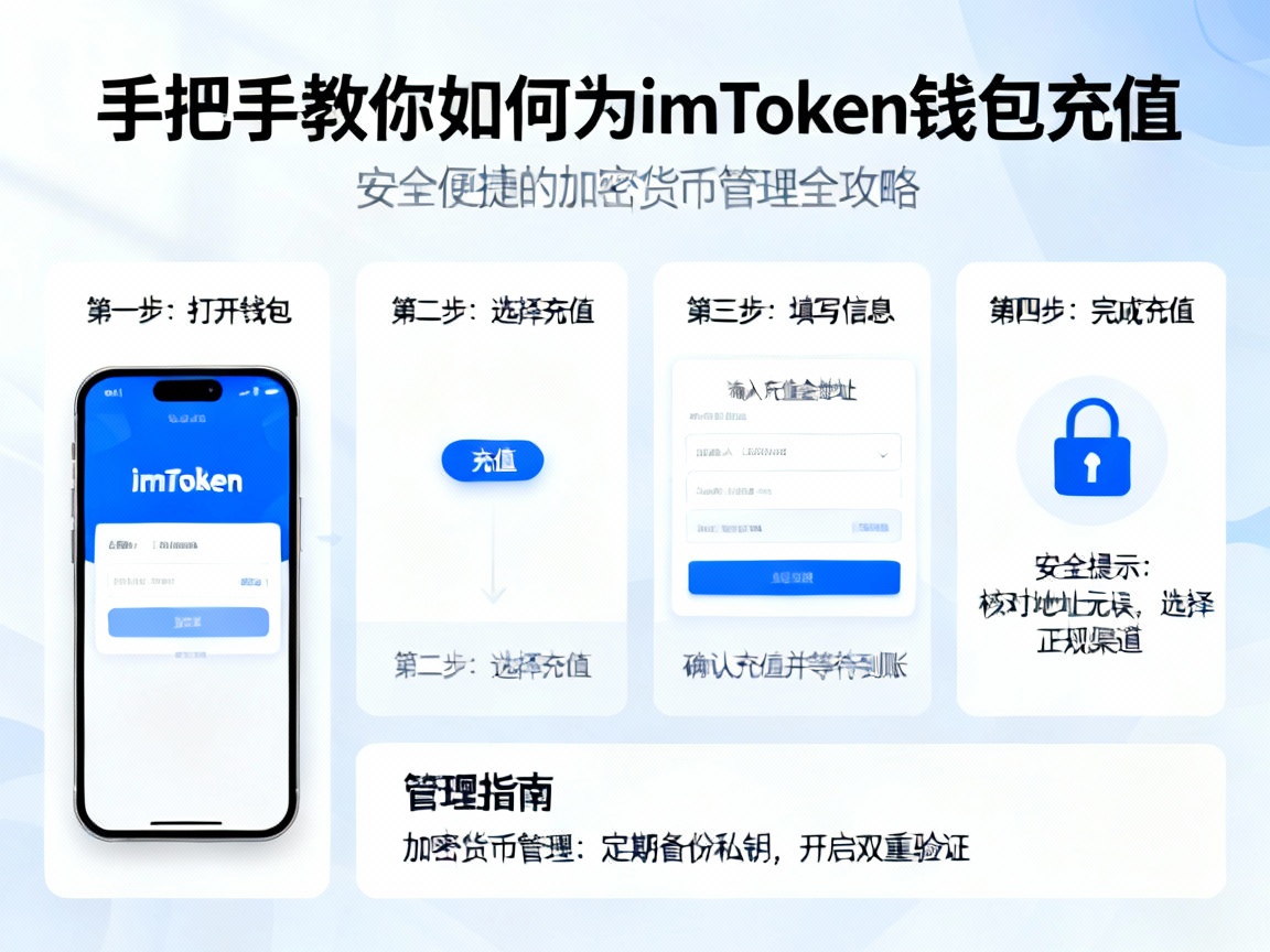 手把手教你如何为 imToken 钱包充值，安全便捷的加密货币管理全攻略