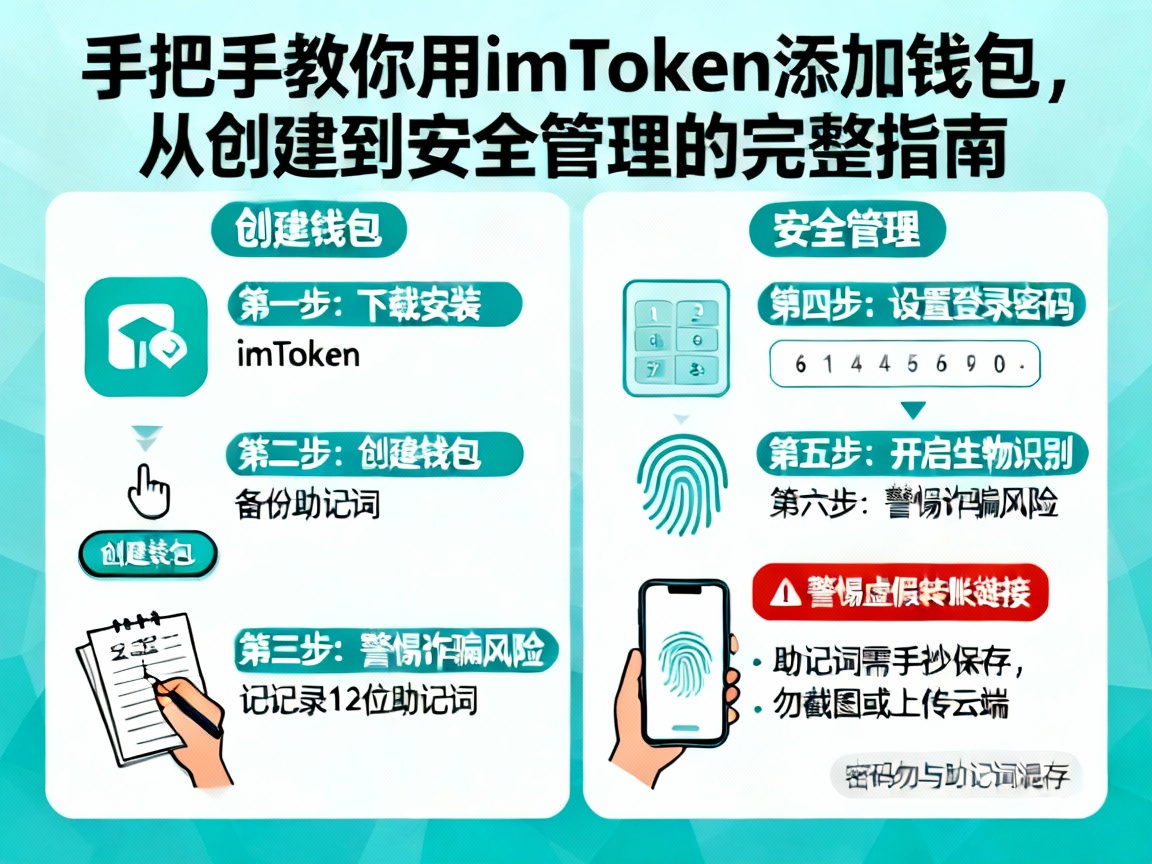 手把手教你用imToken添加钱包，从创建到安全管理的完整指南