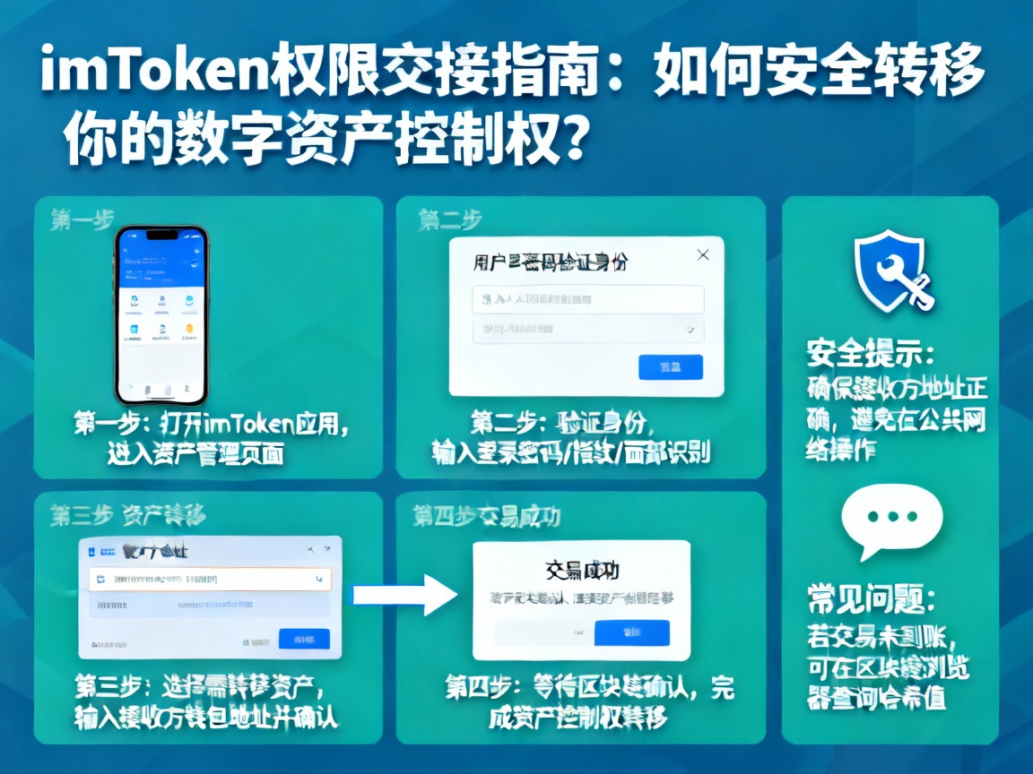 imToken权限交接指南，如何安全转移你的数字资产控制权？