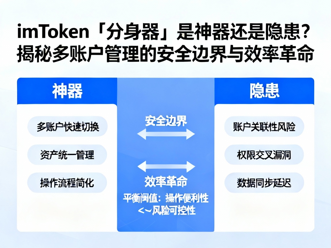 imToken「分身器」是神器还是隐患？揭秘多账户管理的安全边界与效率革命