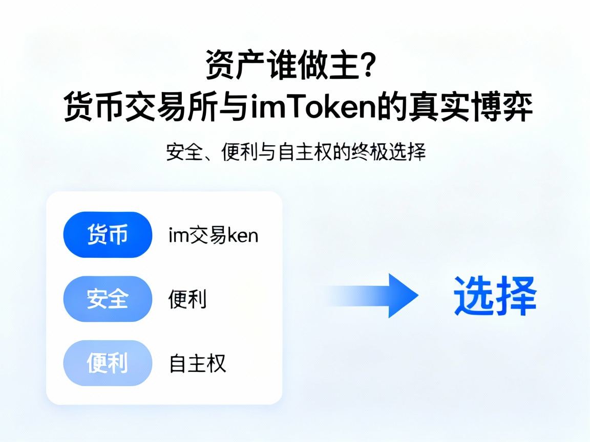 资产谁做主？货币交易所与 imToken 的真实博弈，安全、便利与自主权的终极选择