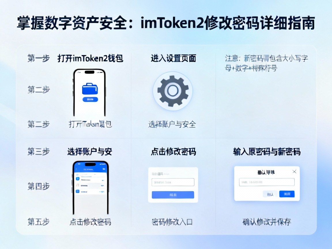 掌握数字资产安全，imToken2修改密码详细指南