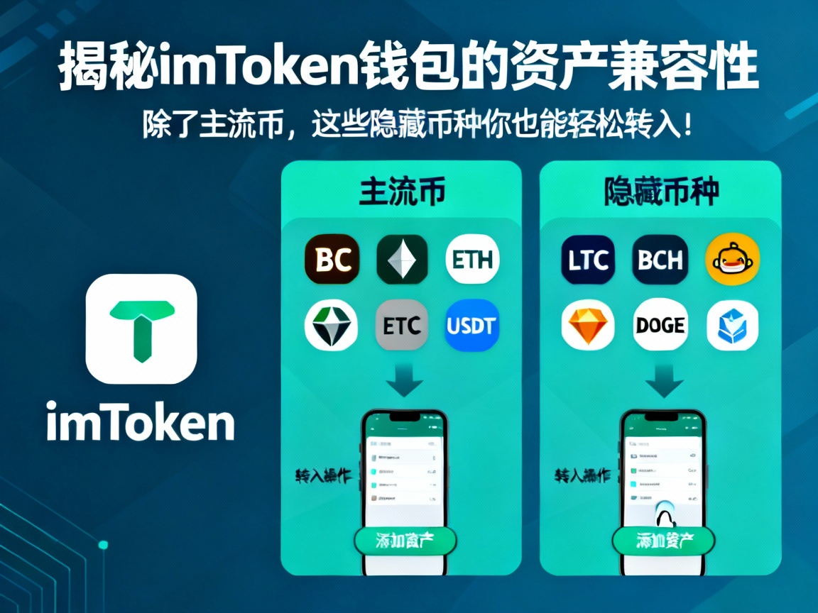 揭秘imToken钱包的资产兼容性，除了主流币，这些隐藏币种你也能轻松转入！