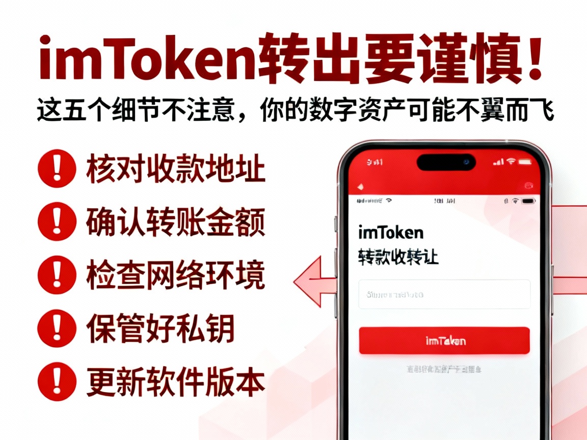 imToken转出要谨慎！这五个细节不注意，你的数字资产可能不翼而飞
