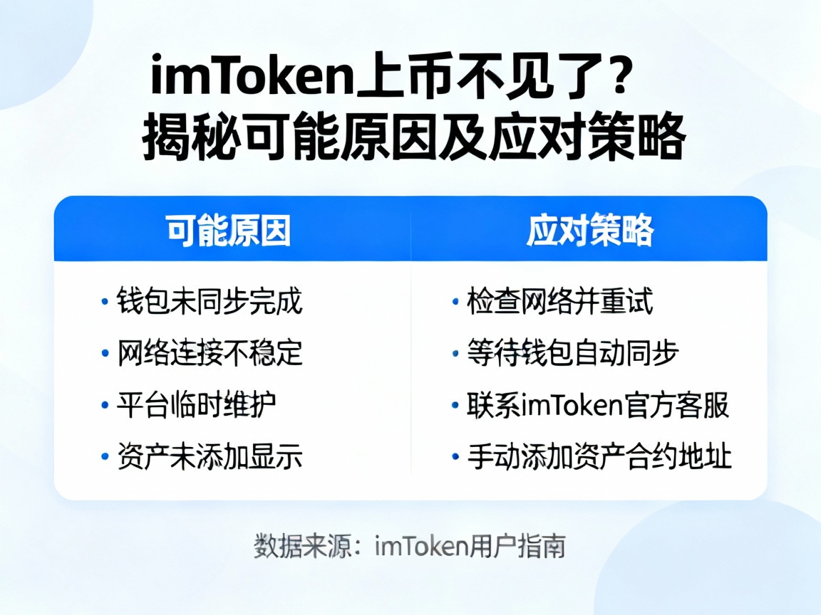 imToken上币不见了？揭秘可能原因及应对策略