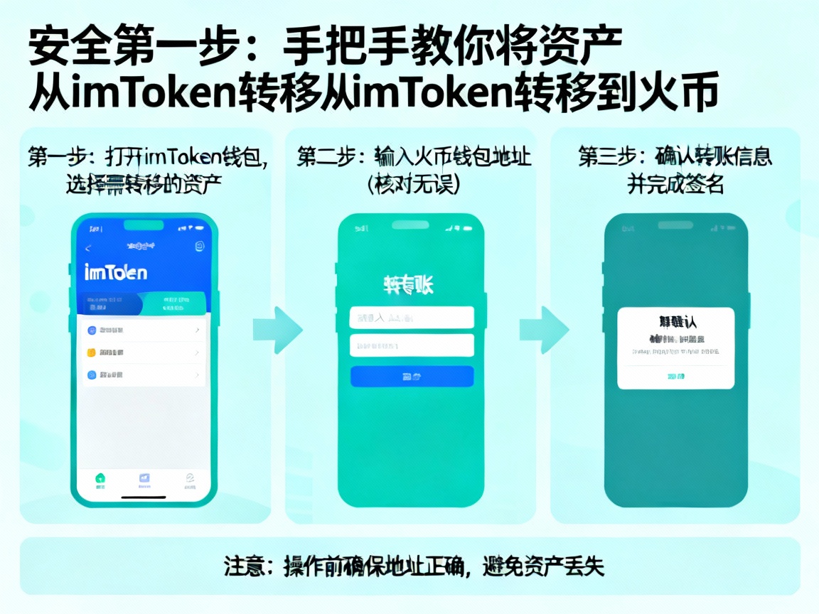 安全第一步，手把手教你将资产从imToken转移到火币
