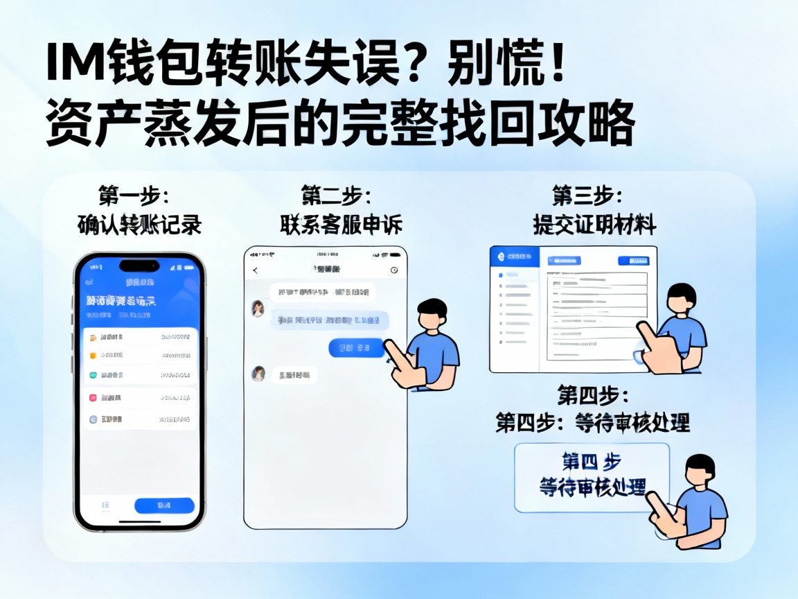 IM钱包转账失误？别慌！资产蒸发后的完整找回攻略