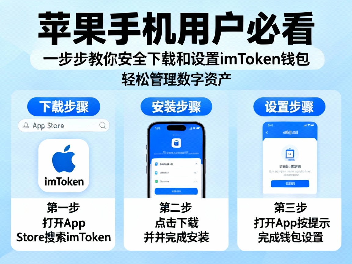 苹果手机用户必看，一步步教你安全下载和设置imToken钱包，轻松管理数字资产