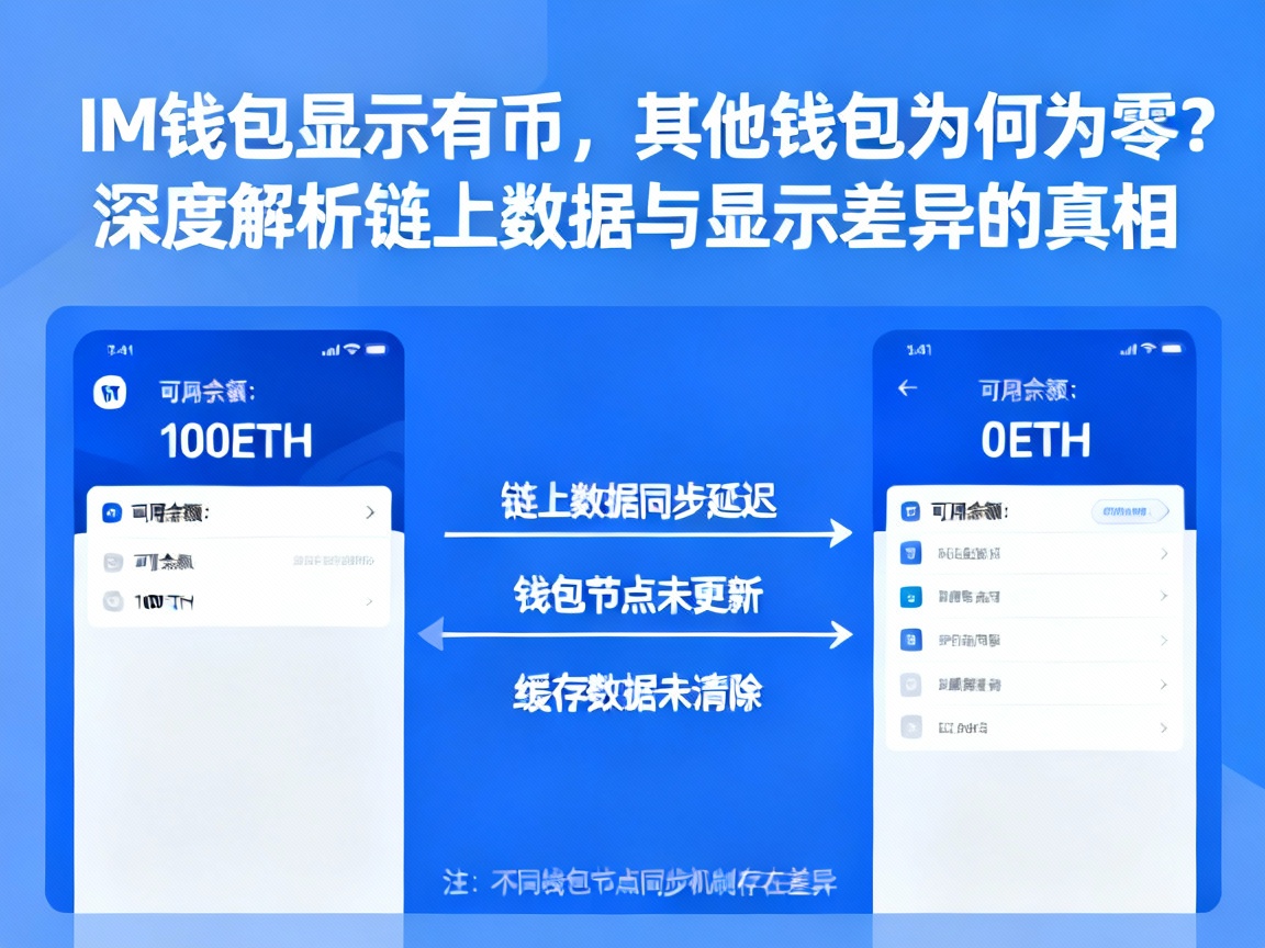 IM钱包显示有币，其他钱包为何为零？深度解析链上数据与显示差异的真相