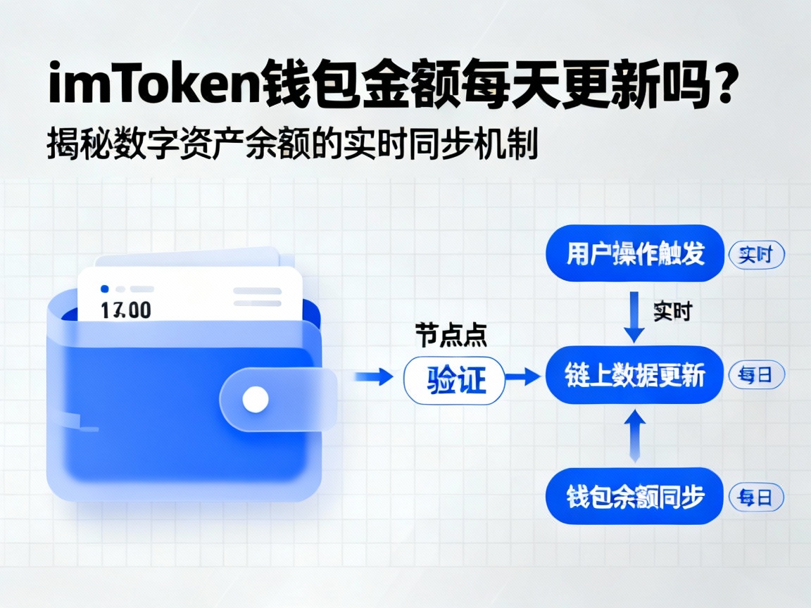 imToken钱包金额每天更新吗？揭秘数字资产余额的实时同步机制