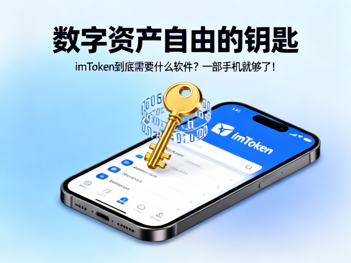 数字资产自由的钥匙，imToken到底需要什么软件？一部手机就够了！