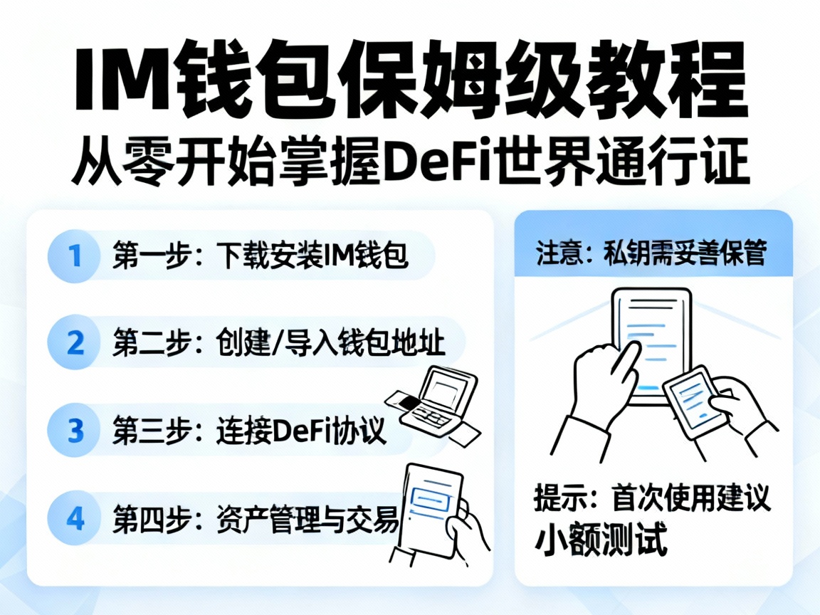 IM钱包保姆级教程，从零开始掌握DeFi世界通行证
